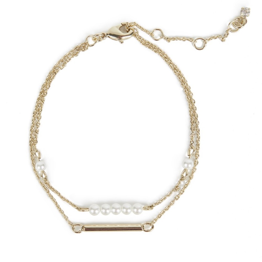 NEW Carolee Daisy bracelet 6”
